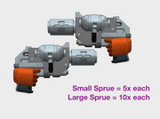 Marine : Mk1b Incendiary Pistols (L&amp;R) 3d printed