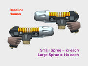 Human : Mk1 Plaspistols (L&amp;R) 3d printed