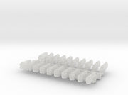 Human : JTF-4 Pulse Pistols (L&amp;R) 3d printed