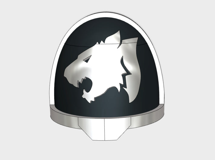 10x Tigers Argent - G:11a Shoulder Pads 3d printed