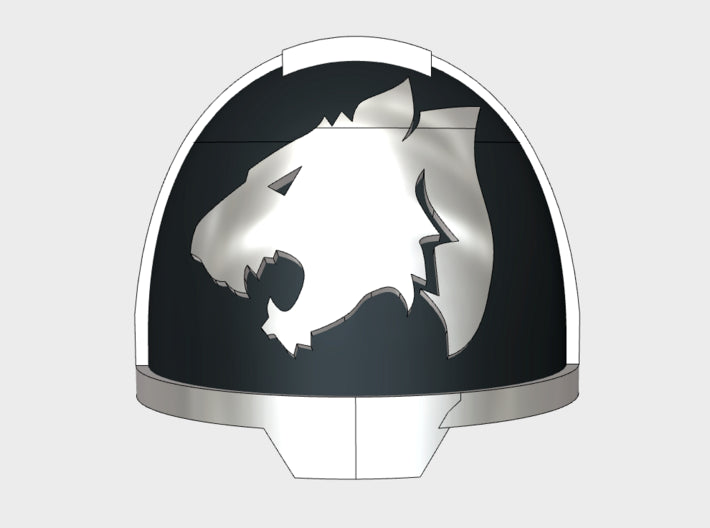 10x Tigers Argent - G:13a Shoulder Pads 3d printed