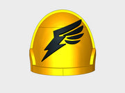 10x Marines Malevolent - G:10a Left Shoulders 3d printed