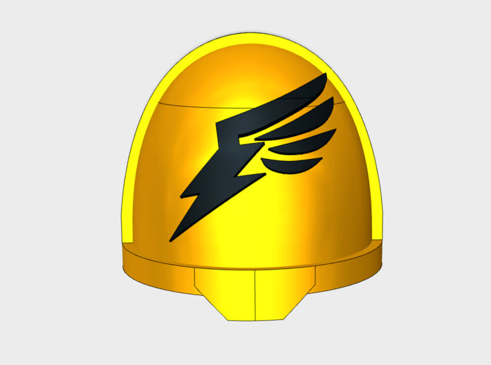 10x Marines Malevolent - G:11a Shoulder Pads 3d printed