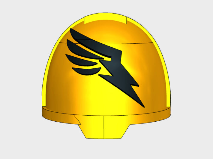 10x Marines Malevolent - G:13a Right Shoulders 3d printed