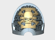 10x Xenos Hunters - G:10 Beta Pauldron 3d printed