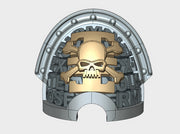 10x Xenos Hunters - G:11 Beta Pauldron 3d printed