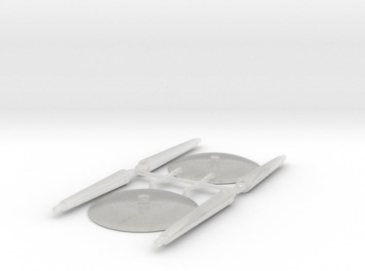 Traditional, 2-Option Flight Stands (2mm Peg) 3d printed