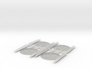 Traditional, 2-Option Flight Stands (2mm Peg) 3d printed