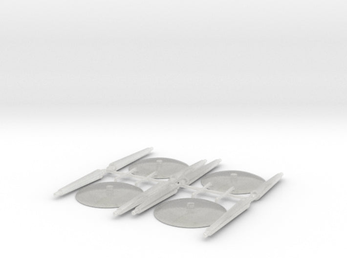 Traditional, 2-Option Flight Stands (2mm Peg) 3d printed