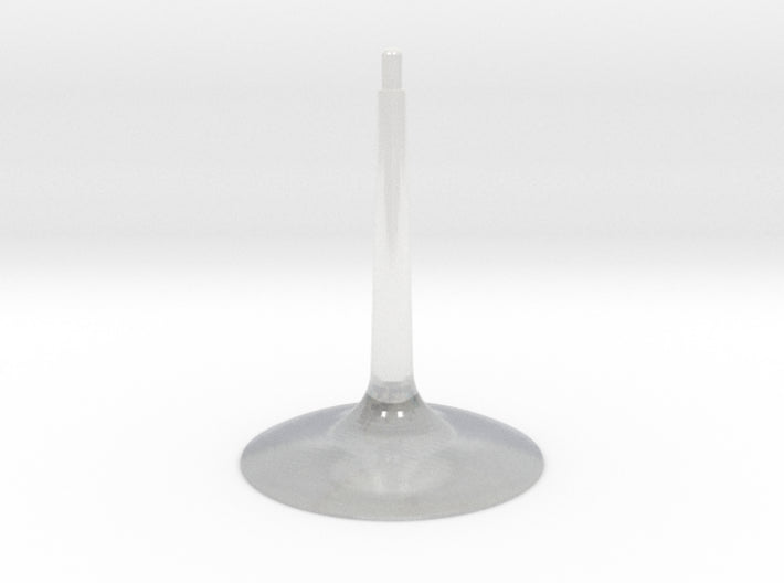 39mm Tall : Solid Flight Stand (2mm Peg) 3d printed