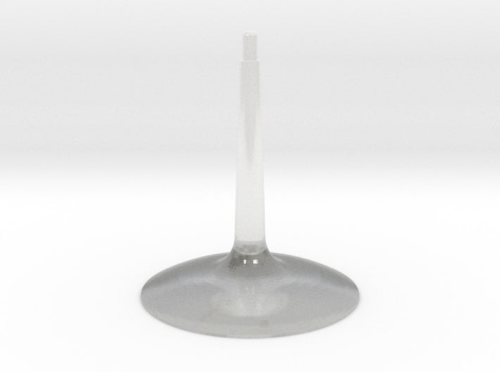 34mm Tall : Solid Flight Stand (2mm Peg) 3d printed
