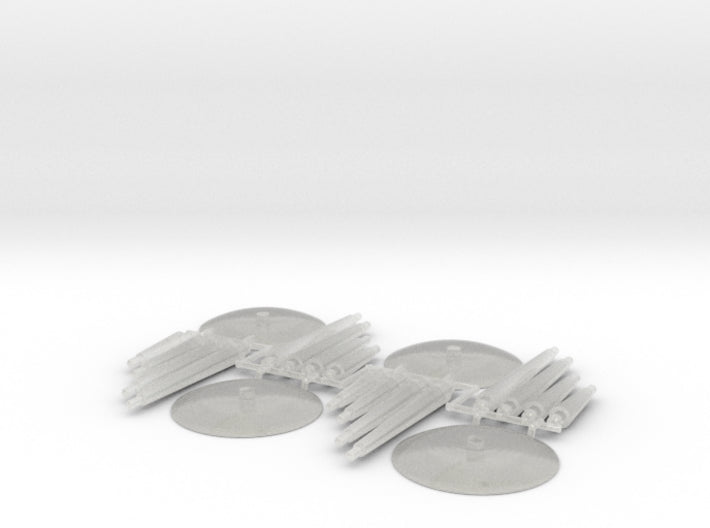 Traditional, 4-Option Flight Stands (2mm Peg) 3d printed