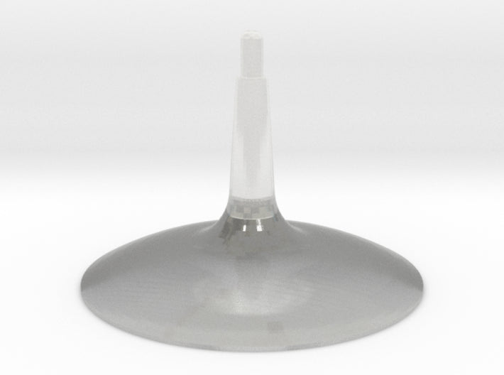 19mm Tall : Solid Flight Stand (2mm Peg) 3d printed