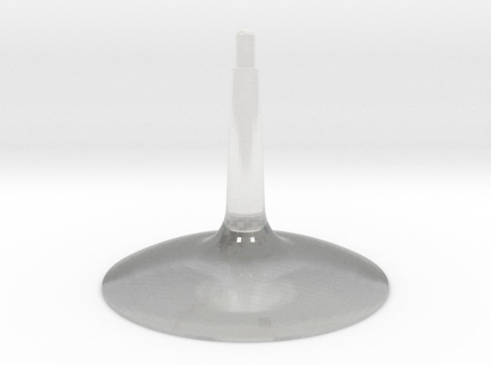 24mm Tall : Solid Flight Stand (2mm Peg) 3d printed