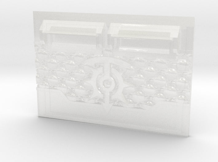Children of Chaos : Skull Wall APC Frontplate 3d printed