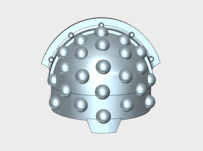 10x Studded - T:10b Indomitus Prime Pads 3d printed