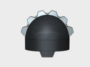 10x Blank Cogged - T:10c Indomitus Prime Pads 3d printed