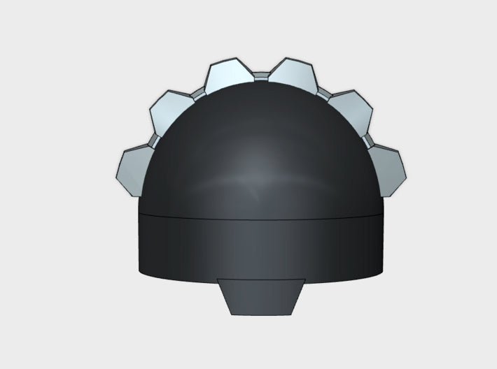 10x Blank Cogged - T:10c Indomitus Prime Pads 3d printed