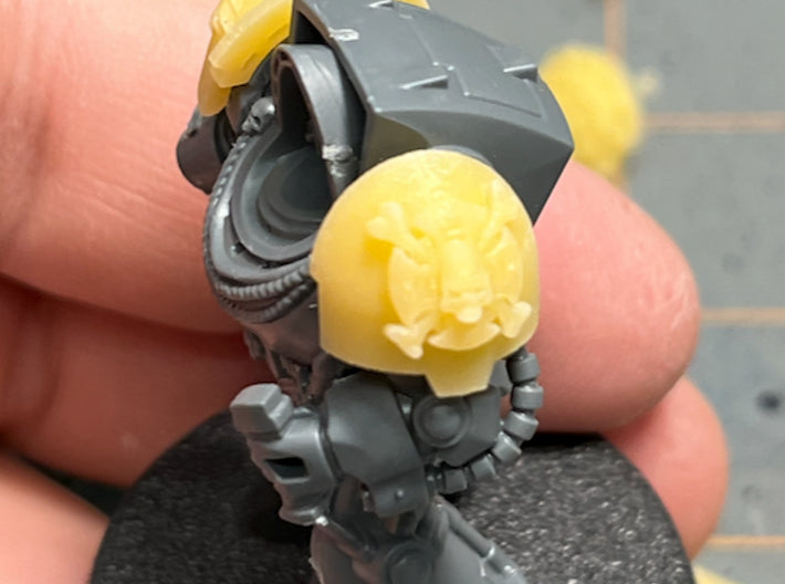 10x Crux Termus - T:10a Indomitus Prime Pads 3d printed
