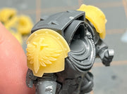 10x Winged Sword - T:10b Indomitus Prime Pads 3d printed