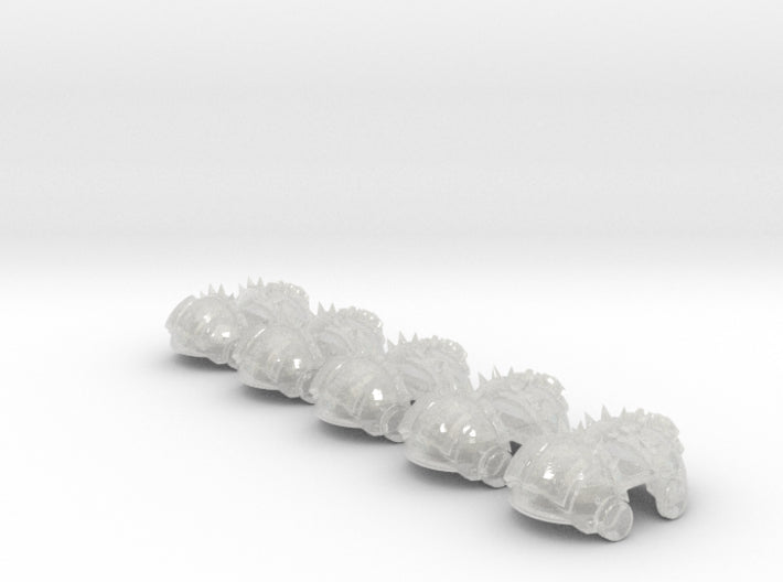 5x Burning Demon - T:3k Tartaros Studded Sets 3d printed