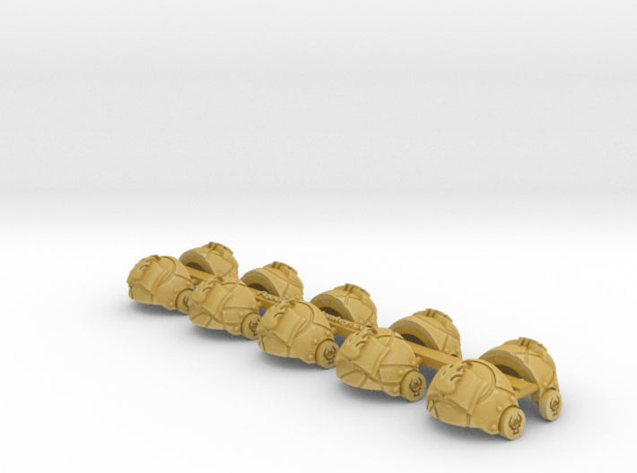 5x Divine Word - T:3a Tartaros Shoulder Sets 3d printed