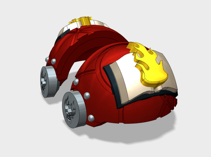 5x Divine Word - T:3a Tartaros Shoulder Sets 3d printed