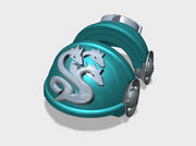 5x Hydra Legion - T:3b Tartaros Shoulder Sets 3d printed
