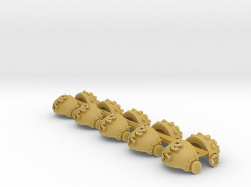 5x Warhounds (R) - T:3h Tartaros Studded Sets 3d printed