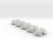 5x Warhounds (R) - T:3h Tartaros Studded Sets 3d printed