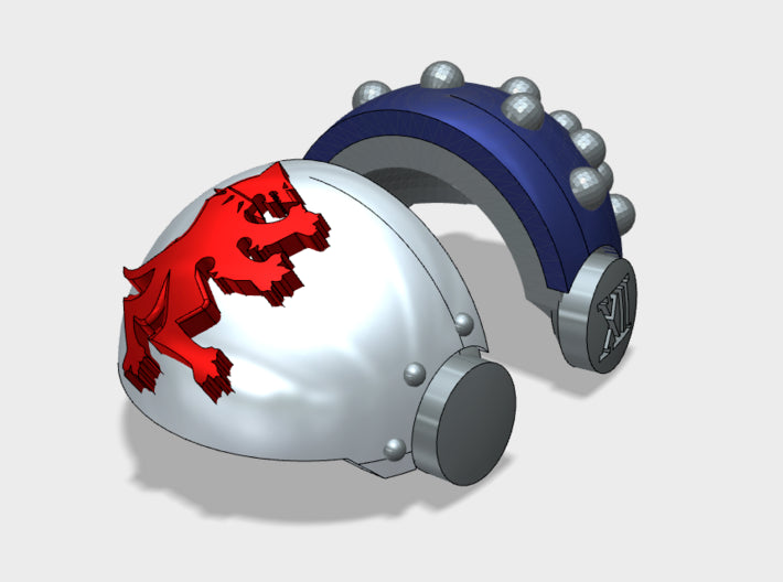 5x Warhounds (R) - T:3h Tartaros Studded Sets 3d printed