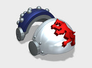 5x Warhounds (L) - T:3h Tartaros Studded Sets 3d printed