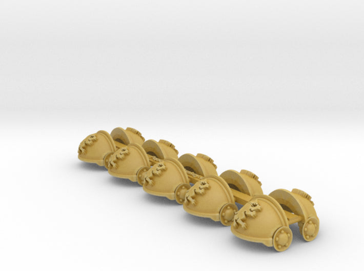 5x Warhounds - T:3b Tartaros Shoulder Sets 3d printed