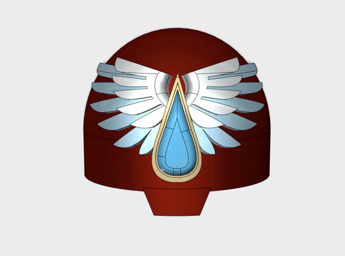 10x Angel Tears - T:10a Indomitus Prime Pads 3d printed