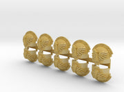 10x Angel Tears - T:10b Indomitus Prime Pads 3d printed