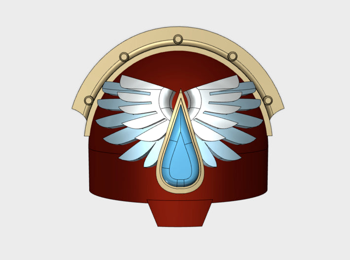 10x Angel Tears - T:10b Indomitus Prime Pads 3d printed