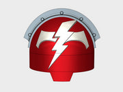 10x Storm Scars - T:10b Indomitus Prime Pads 3d printed