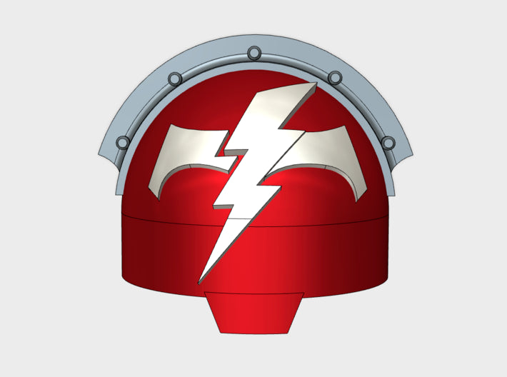 10x Storm Scars - T:10b Indomitus Prime Pads 3d printed