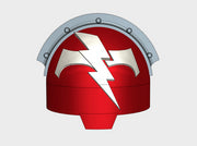 10x Storm Scars (R)- T:10b Indomitus Prime Pads 3d printed