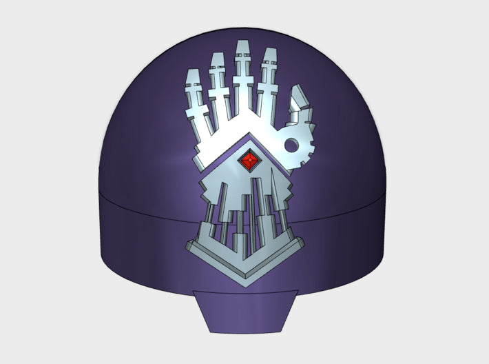 10x Cybornauts - T:10a Indomitus Prime Pads 3d printed