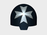 10x Maltese Cross - T:10a Indomitus Prime Pads 3d printed