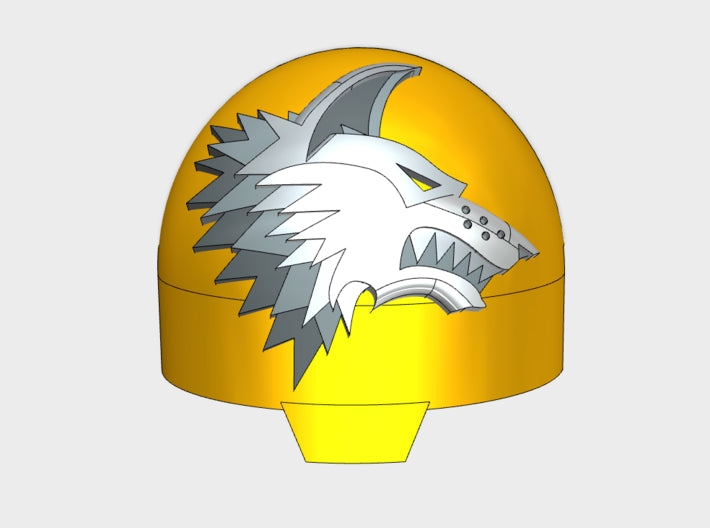 10x Shaggy Wolves (R)- T:10a Indomitus Prime Pads 3d printed