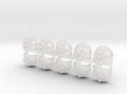 5x Shaggy Wolf w/Crux - T:10a Indomitus Prime Pads 3d printed