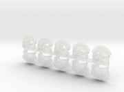 5x Shaggy Wolf w/Crux - T:10b Indomitus Prime Pads 3d printed