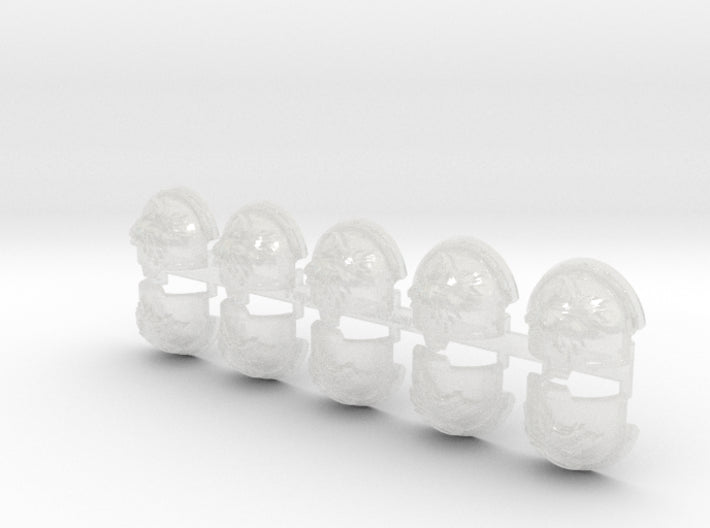 10x Shaggy Wolves - T:10d Indomitus Prime Pads 3d printed