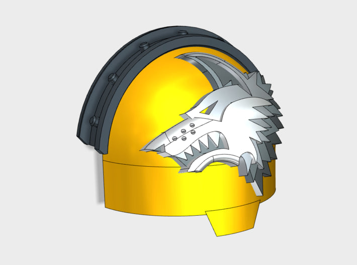 10x Shaggy Wolves - T:10d Indomitus Prime Pads 3d printed