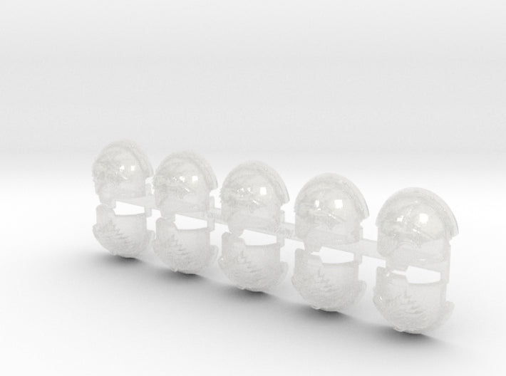 10x Shaggy Wolves (R)- T:10d Indomitus Prime Pads 3d printed