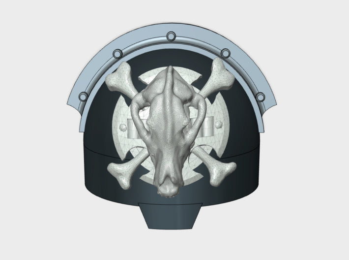 10x Lupine Terminatus - T:10b Indomitus Prime Pads 3d printed