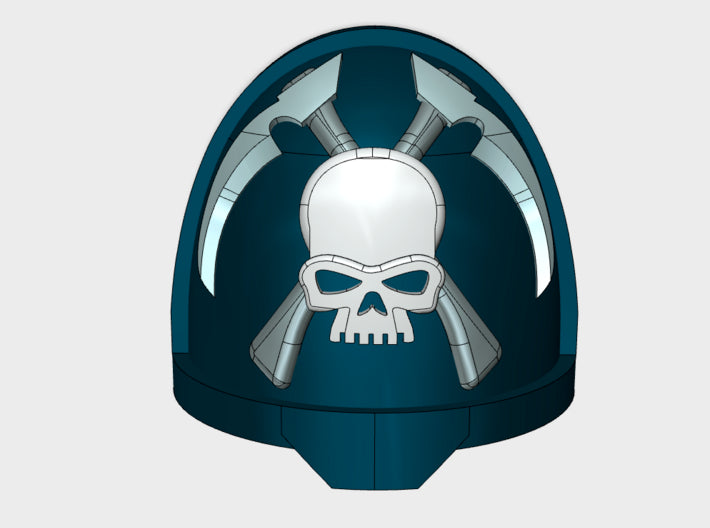 10x Death Specters - G:11a Shoulder Pads 3d printed