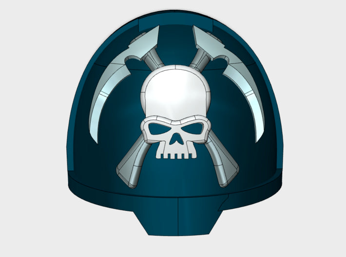 10x Death Specters - G:13a Shoulder Pads 3d printed